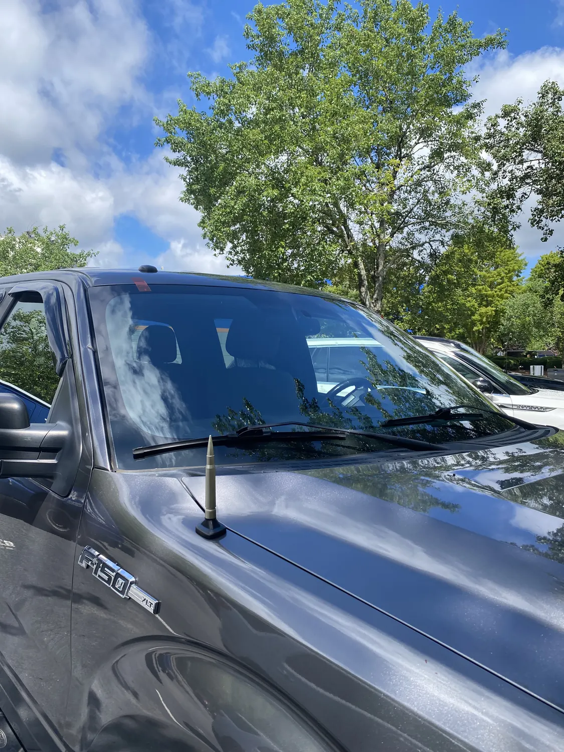 SUV side door windows after a mobile door glass replacement