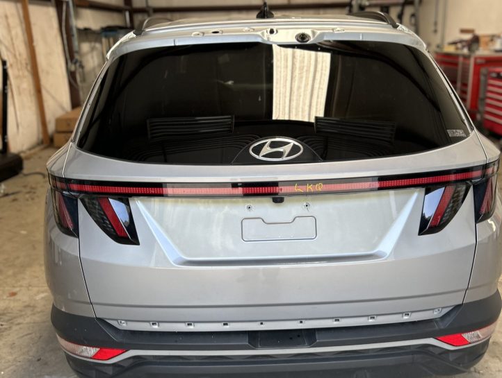 Rear window replaced